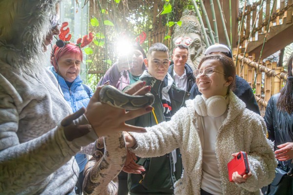 Látássérült gyermekek élménynapja volt 