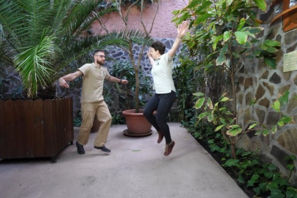 Valentin nap alkalmából a Nyíregyházi Állatpark dolgozói állati udvarlásokat mutatnak be