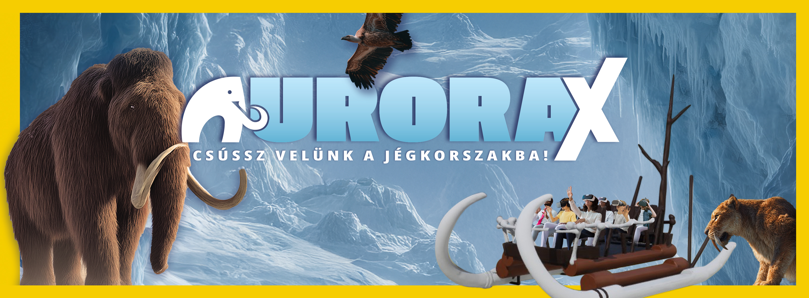 Az AuroraX - 4D jégkorszaki szán