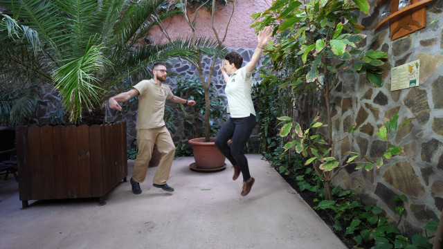 Valentin nap alkalmából a Nyíregyházi Állatpark dolgozói állati udvarlásokat mutatnak be cikk kiemelő képe